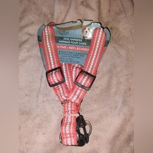 Greenbrier Kennel Club Reflective Puppy Dog Harness RED FITS SMALL TO SM/MED